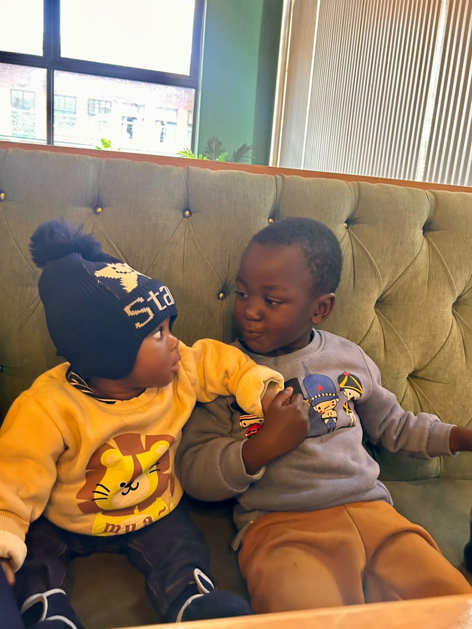 Our boys together